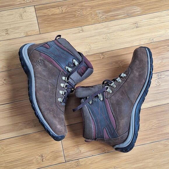 Women's Brown Hiking Boots - Picture 1 of 14